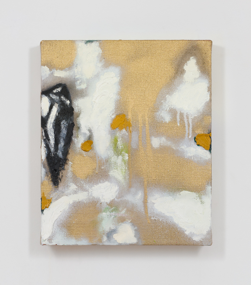 William Staples Paintings Oil ans spray paint on linen.