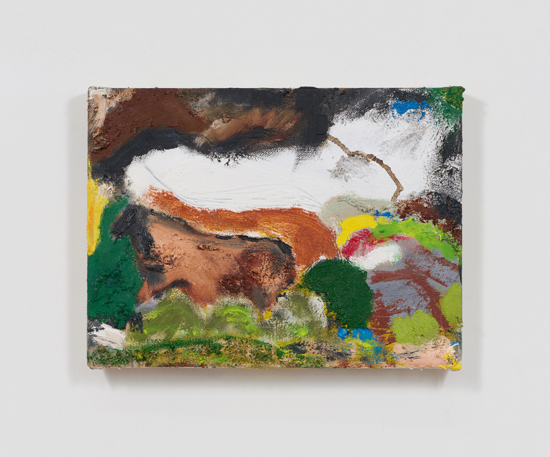 William Staples Paintings Oil and sand on canvas.