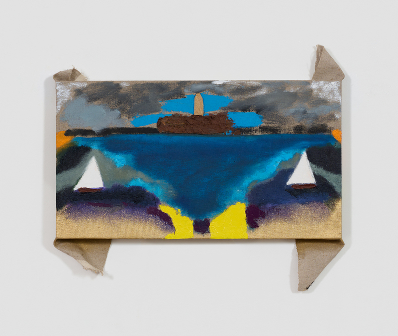 William Staples Paintings Oil, acyclic, sand, wood, canvas and spray paint on linen.  
